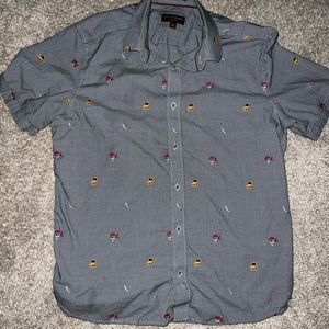 Johnston & Murphy Pirate short sleeve button down